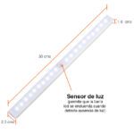 Barra Luz Led con sensor de movimiento 30 cms - Imagen 6