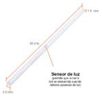 Barra Luz Led con sensor de movimiento 50 cms - Imagen 3