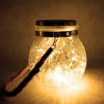 Esfera frasco luz Solar Colgante jardín - Imagen 3