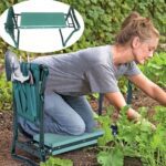 Silla jardinería rodillera y organizador herramientas - Imagen 7