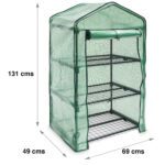 Mini invernadero vertical armable 3 bandejas 131 cms - Imagen 5