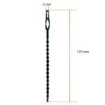 Amarra plantas jardín verdes 30 unidades de 170 mm - Imagen 2