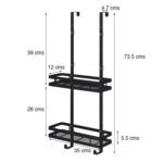 Organizador colgante Shower Door ducha con ganchos - Imagen 3