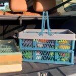 Canasto plegable picnic caja almacenamiento 44 x 30 cms - Imagen 4