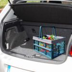 Canasto plegable picnic caja almacenamiento 44 x 30 cms - Imagen 3