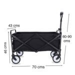 Carro de arrastre plegable ruedas hasta 40 KG - Imagen 5