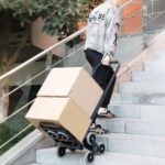 Yegua sube escaleras acero hasta 150 KG - Imagen 4