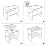 Organizador mueble cocina lavaplatos baño ajustable - Imagen 3
