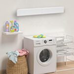 Colgador ropa plegable pared oculto robusto 80 x 40 cms - Imagen 9