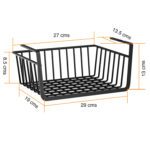 Organizador colgante muebles cesta escritorio Pack 3 - Imagen 2