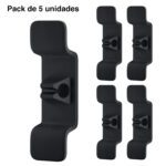 Enrollador de cables electrodomésticos adhesivo x 5 - Imagen 5