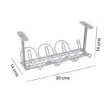 Organizador de cables estante bajo escritorio NW-S79 - Imagen 7