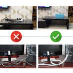 Protector organizador de cables 2 mts blanco - Imagen 5
