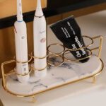 Soporte cepillo y pasta dientes ultrabsorbente diatomita