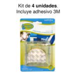 4 x Protectores de esquinas para borde mesas antigolpes - Imagen 2