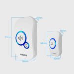 Timbre inalámbrico puerta 100 mts 32 melodias TNW04 - Imagen 2