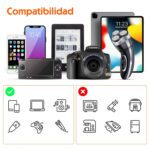 Adaptador enchufe viajes con 2 USB US Europa UK - Imagen 2