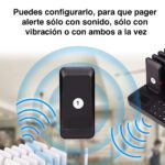 Pager Llamador inalámbrico pedidos restaurants - Imagen 6