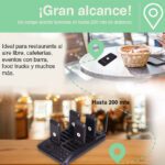 Pager Llamador inalámbrico pedidos restaurants - Imagen 3