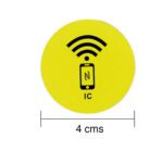 Etiqueta Tag RFID Control Acceso 13.56MHz sticker - Imagen 3