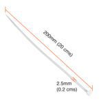 Amarra Cables plásticas 200mm x 25u Transparente - Imagen 3