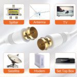 Cable Coaxial RG-59/U conector F de 3 metros - Imagen 2