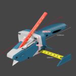 Herramienta de corte placas yeso trazador madera - Imagen 3