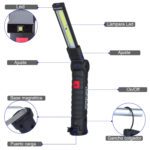 Linterna led de trabajo led plegable recargable imán - Imagen 4