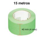Cinta de enmascarar verde alto desempeño - Imagen 2