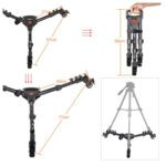 Dolly para trípode base con ruedas Universal Plegable - Imagen 3