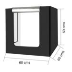 Mini Estudio fotográfico portátil 60 cms Led USB - Imagen 4