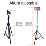 Trípode iPad Tablet atril hasta 200 cms - Imagen 4