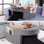 Cojín para lectura notebook almohada reposa brazos cama - Imagen 6