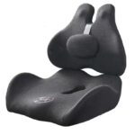 Cojín y Respaldo Lumbar para coxis silla y automóvil