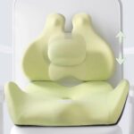 Cojín y Respaldo Lumbar para coxis silla y automóvil - Imagen 5