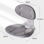 Respaldo soporte lumbar corrector postura silla - Imagen 3