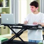 Convertidor escritorio de pie elevador altura ajustable - Imagen 10