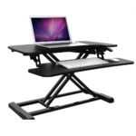 Convertidor escritorio de pie elevador altura ajustable - Imagen 9