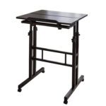 Escritorio mesa convertible altura ajustable con ruedas - Imagen 9