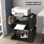 Mueble para impresora mesa con ruedas - Imagen 4