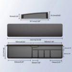 Apoya Muñecas teclado con organizador de escritorio - Imagen 2