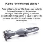 Cepillo para limpiar parrilla limpiador con dispensador agua - Imagen 7