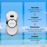 Robot limpiador de vidrios con pulverizador Liectroux - Imagen 2