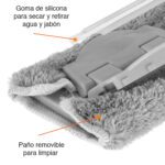 Limpia Vidrios Extensible Telescópico hasta 138 cms - Imagen 2