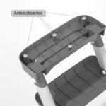 Asiento baño WC niños escalera altura regulable Verde - Imagen 5