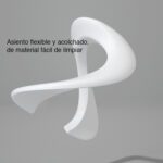 Asiento baño WC niños escalera altura regulable Verde - Imagen 4