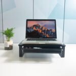 Alzador Monitor Pantalla Notebook con cajón y soporte celular - Imagen 6