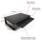 Alzador Monitor Pantalla Notebook con cajón y soporte celular - Imagen 5