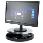 Alzador monitor escritorio con bandeja accesorios - Imagen 4