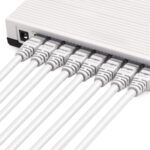 Cable de red 50 metros cat 6 Rj45 Lan blanco - Imagen 2